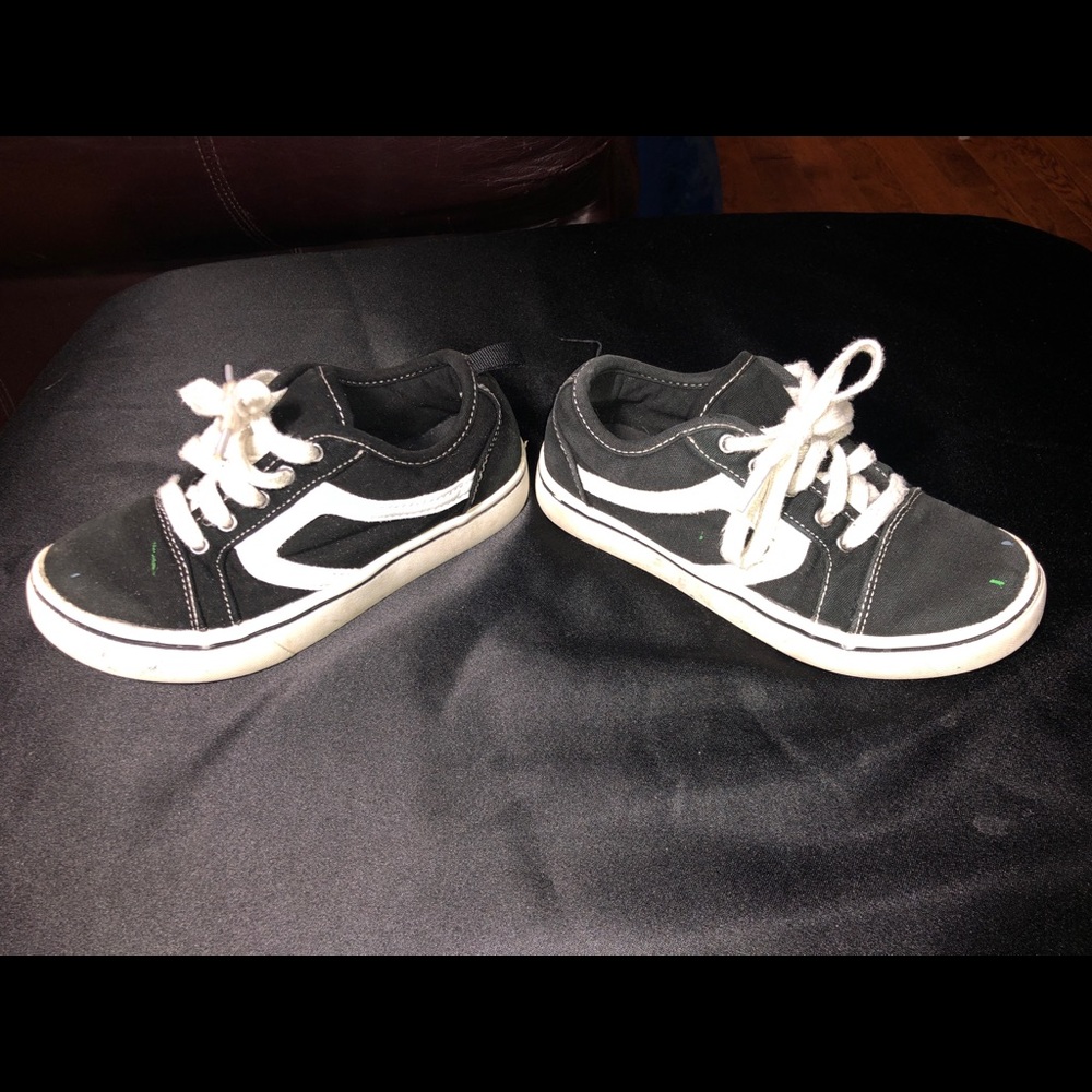 Black wonder nation little boy shoes size 13